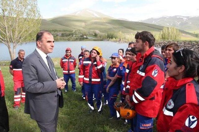 Umke Ekiplerinin Tatbikatı Nefesleri Kesti