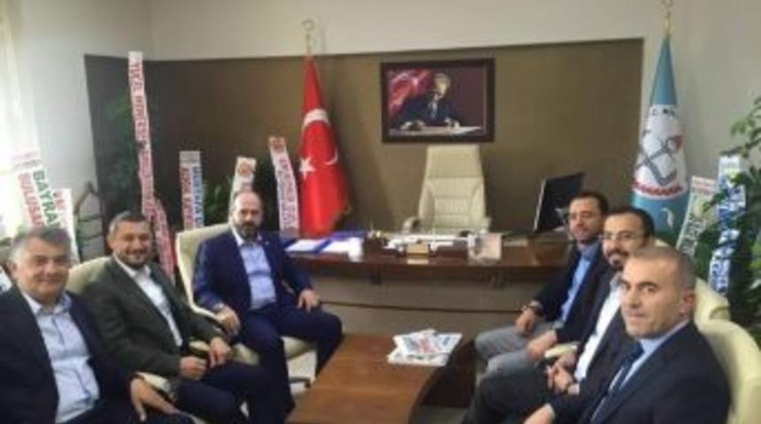 Ak Parti Milletvekilleri Milli Eğitim M&uuml;d&uuml;r&uuml; Demir&rsquo;i Ziyaret Etti