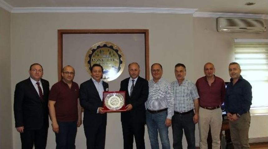 Bartın Valisi Azizoğlu&rsquo;ndan Bartın Tso&rsquo;ya Veda Ziyareti