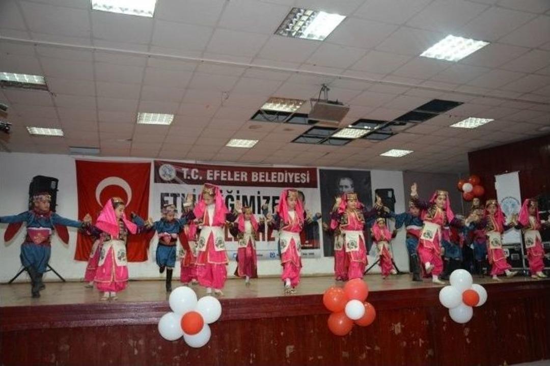 Umurlulu Minikler &Ccedil;ocuk Ş&ouml;leninde H&uuml;nerlerini Sergiledi