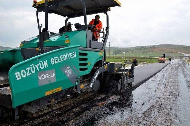 Bozüyük’te Asfalt Çalışmaları Hız Kazandı