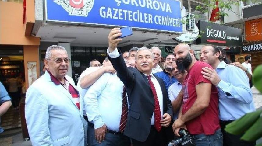Vali Büyük Gazetecilere Veda Etti