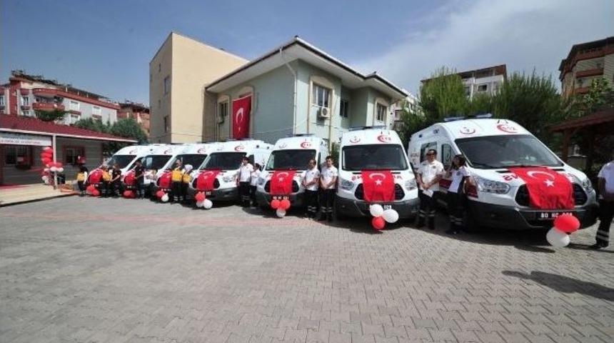 Osmaniye&rsquo;de 7 Acil Yardım Ambulansı Hizmete Girdi