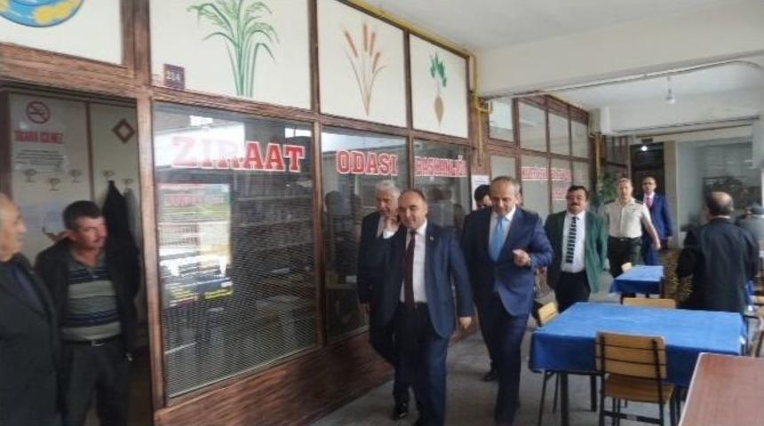 Kastamonu Valisi Şehmus G&uuml;naydın Son Veda Ziyaretini Tosya&rsquo;ya Yaptı