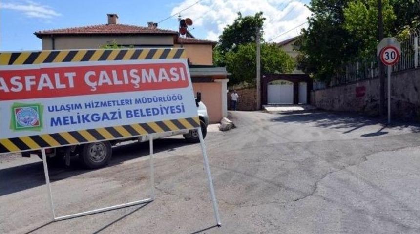 Hisarcık Asfaltlanıyor
