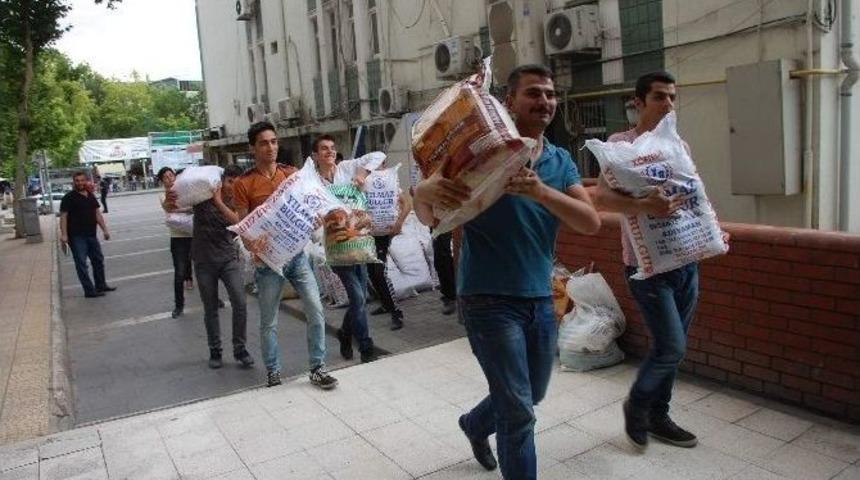 &Uuml;lk&uuml; Ocaklarından 250 Aileye Ramazan Yardımı