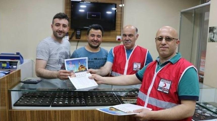 Sinop&rsquo;ta Kızılay&rsquo;dan Yardım Kampanyası