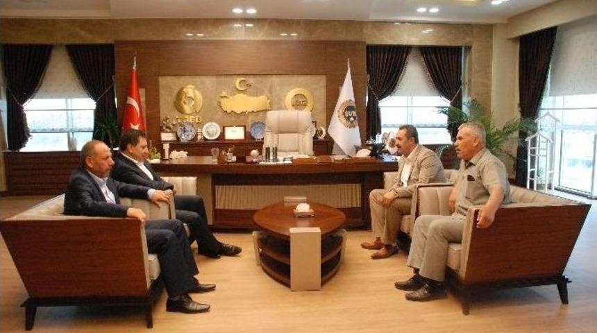 Şanlıurfa Valisi İzzettin K&uuml;&ccedil;&uuml;k&rsquo;ten Kurumlara Veda Ziyareti