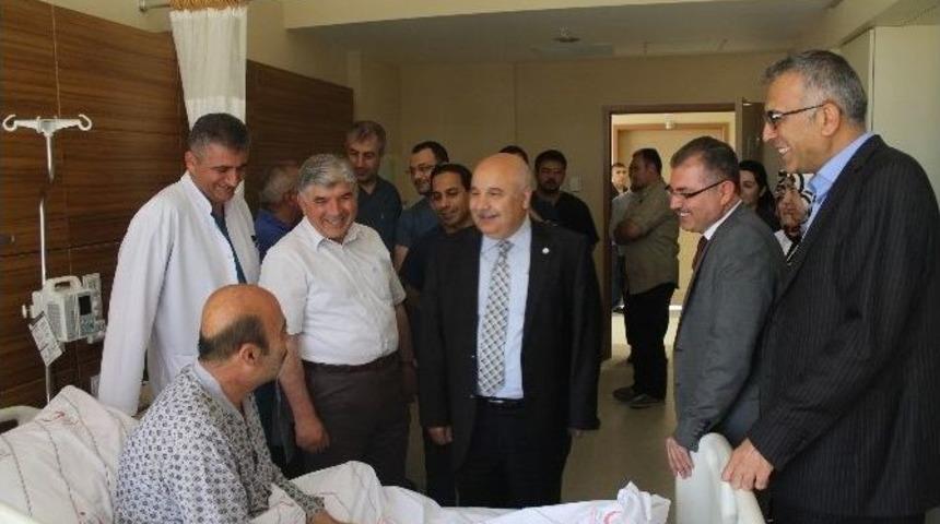 Adıyaman&rsquo;da İlk Defa Anjiografik Y&ouml;ntemle Kalp Kapağı Onarımı Yapıldı