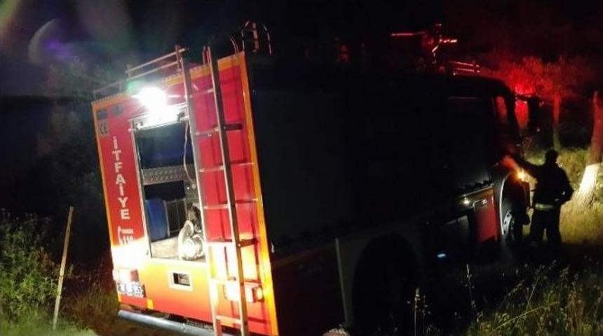 Dursunbey&rsquo;de Kundaklama Girişimi