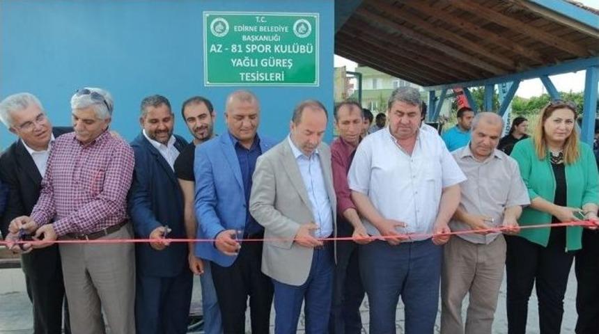 Az 81 Spor Kul&uuml;b&uuml; Yağlı G&uuml;reş Tesisi A&ccedil;ıldı