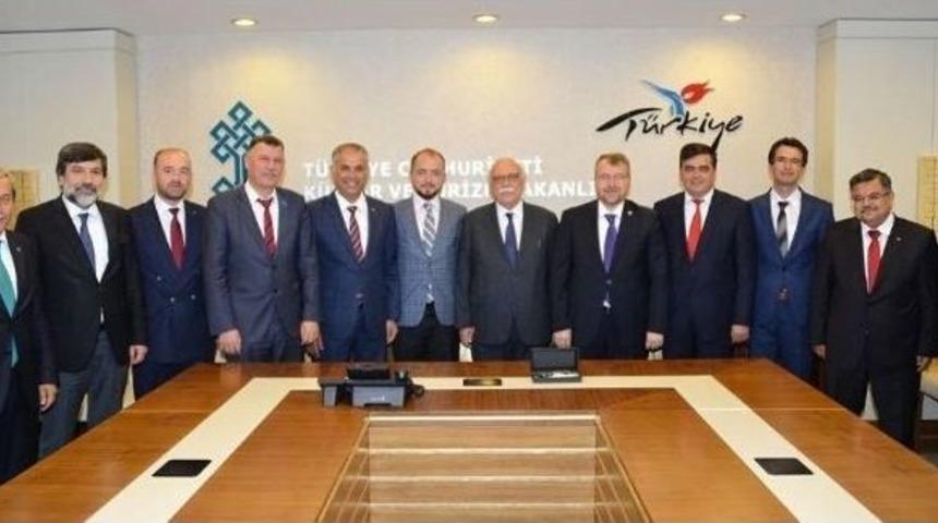 Bilecik Ak Parti Heyetinden Bakan Avcı&rsquo;ya Ziyaret