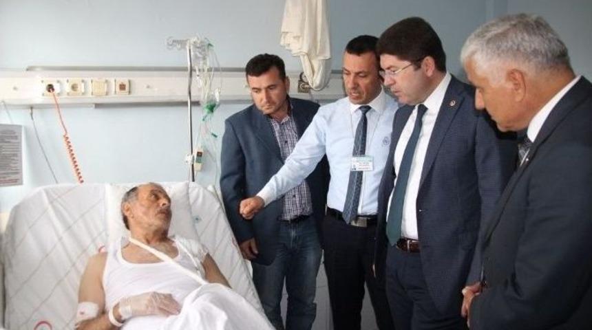 Milletvekili Yılmaz Tun&ccedil;&rsquo;tan Hastane Ziyareti
