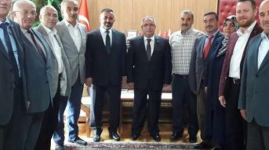 Ak Partili İl Genel Meclis &Uuml;yelerinden Vali Nayir&rsquo;e Veda Ziyareti