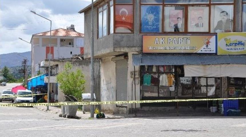 Sincik’te Şüpheli Çanta Fünyeyle Patlatıldı
