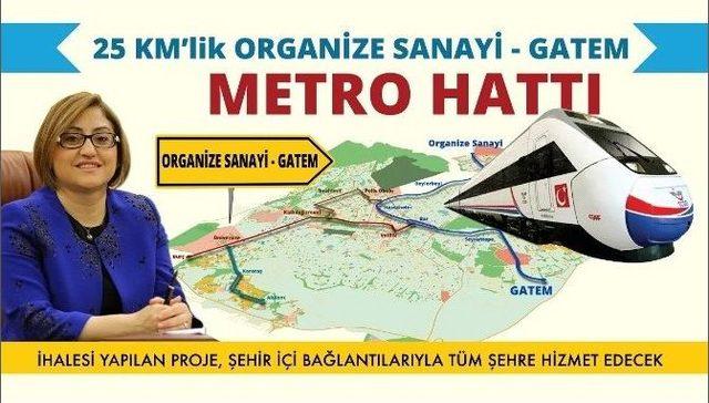 Gaziantep’te Metro İçin Çalışmalar Başlıyor