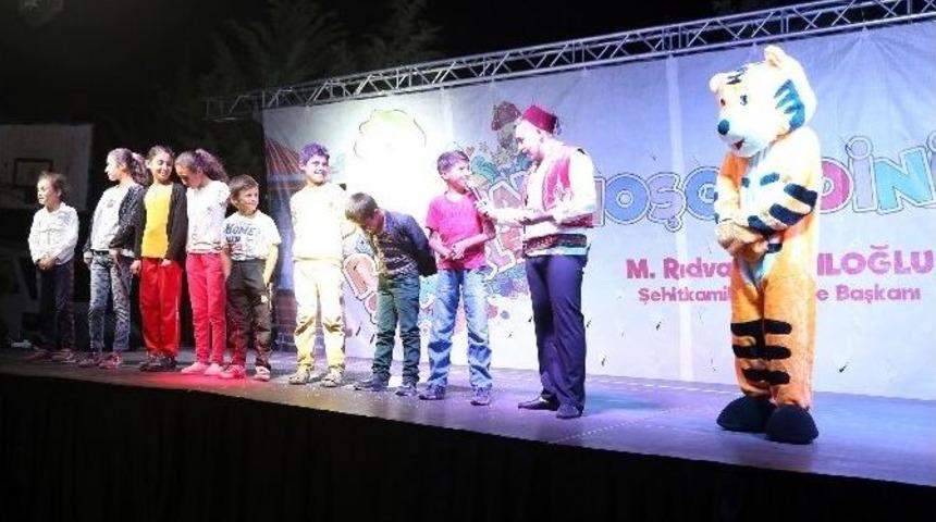 Şehitkamil Ramazan Etkinliklerinde &Ccedil;ocuklar Doyasıya Eğlendi