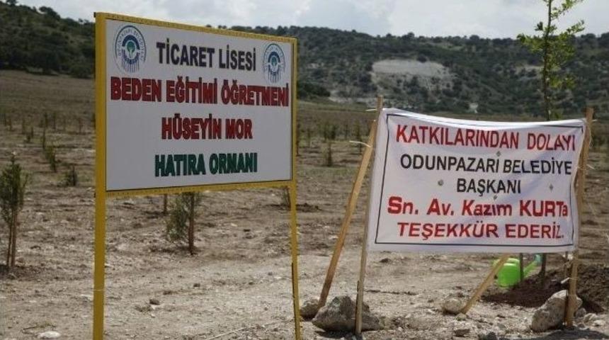 Hüseyin Mor’un Adı Hatıra Ormanı’nda Yaşayacak