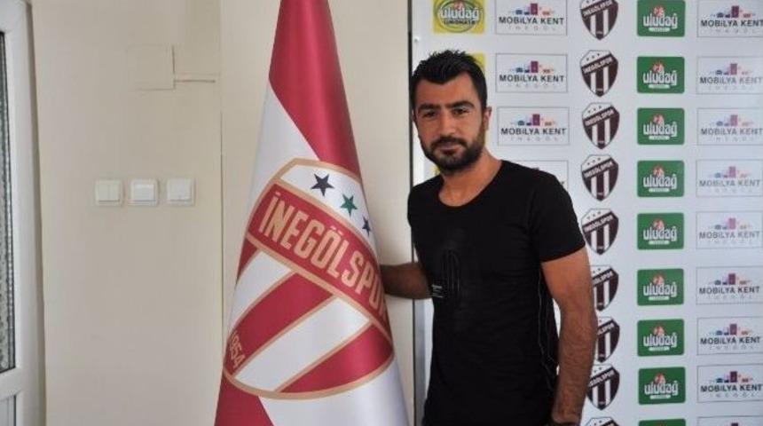 İneg&ouml;lspor Emrah Dağ İle S&ouml;zleşme Uzattı