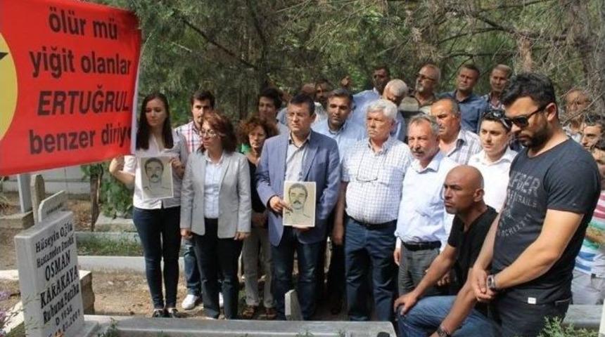 Chp&rsquo;liler Karakaya&rsquo;yı Mezarı Başında Andı