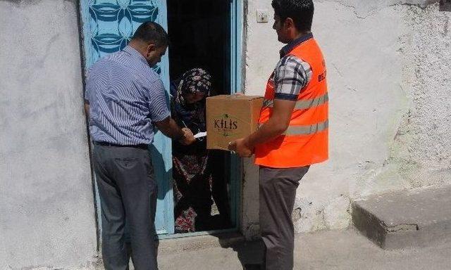 Kilis Belediyesi Bu Ramazanda Da İhtiyaç Sahibi Aileleri Unutmadı