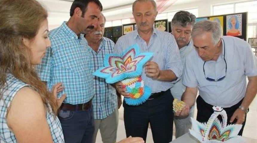 Didim Sel&ccedil;uk &Ouml;zsoy Ortaokulu&rsquo;ndan G&ouml;rsel Sanatlar Sergisi