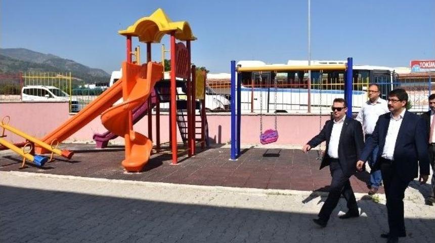 Başkan &Ccedil;elik&rsquo;ten Spil Anaokuluna Ziyaret