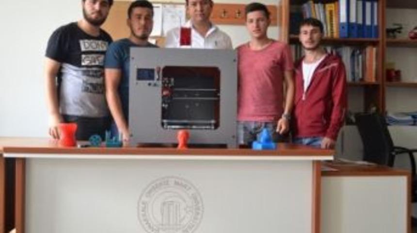Bigalı &Ouml;ğrenciler 3d Printer Cihazı &Uuml;retti