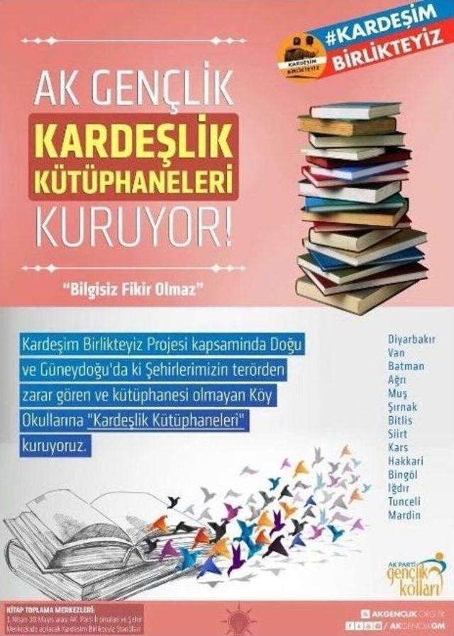 Duygu Dolu Mesajdan Sonra Diyarbakır’a 500 Kitap