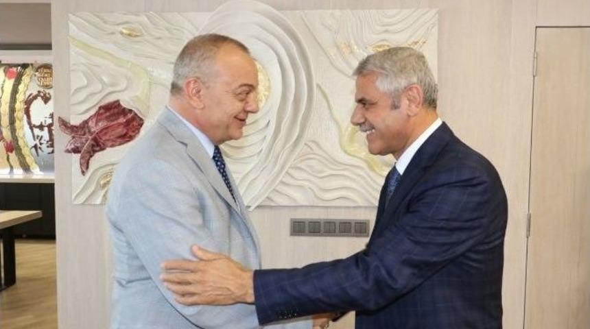 Gediz A.ş. Y&ouml;netiminden Başkan Erg&uuml;n&rsquo;e Ziyaret