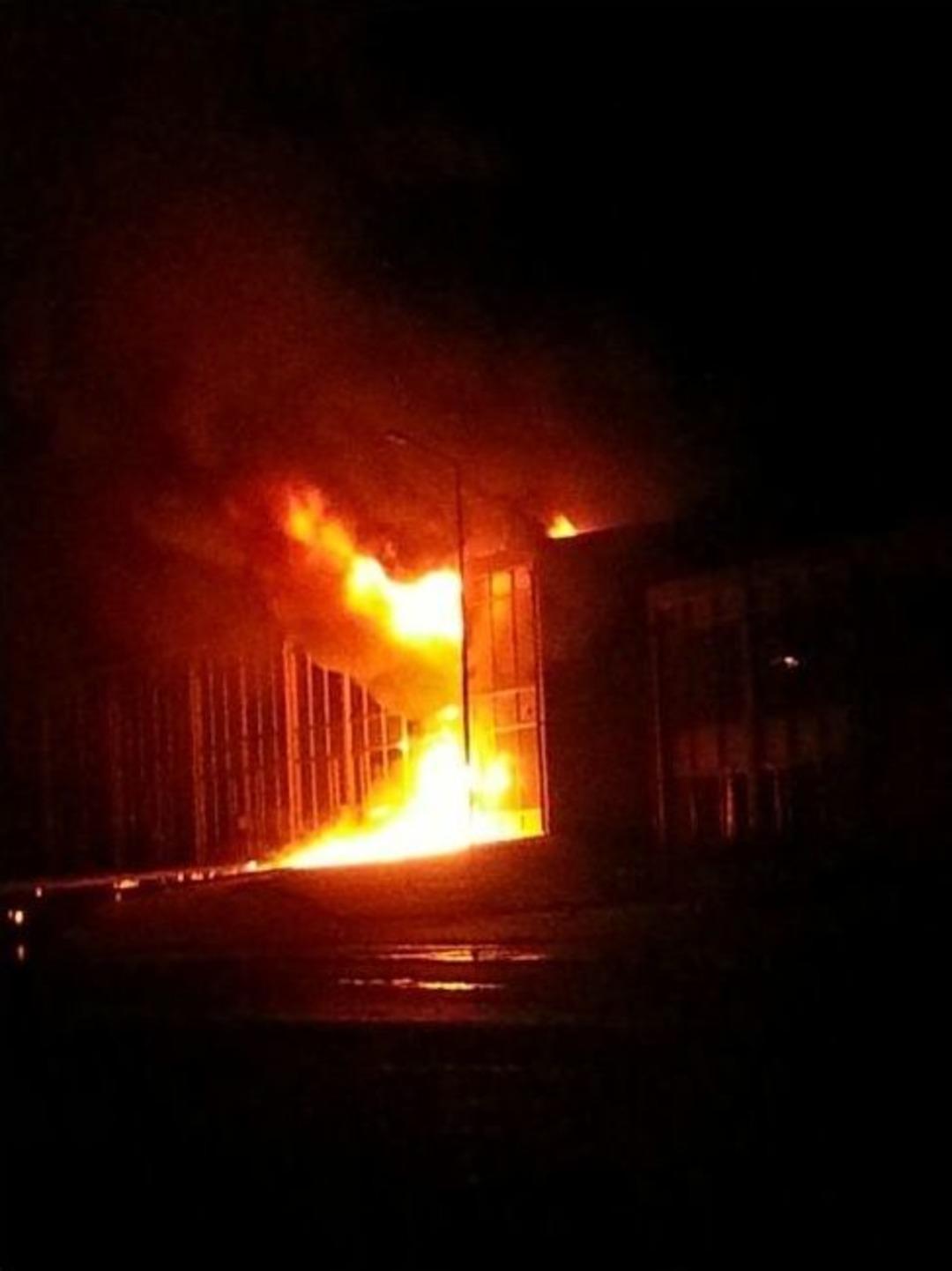 Eskişehir&rsquo;de Yağ Deposunda Patlama