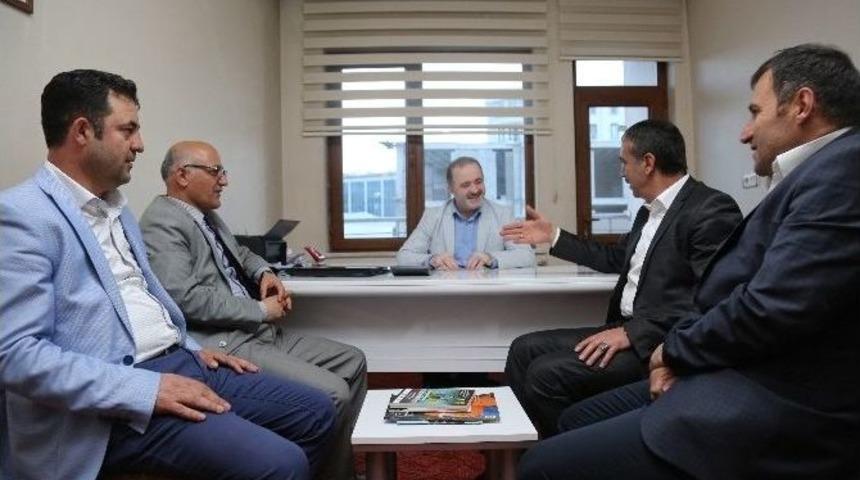 Başkan &Ouml;zg&ouml;k&ccedil;e&rsquo;den Refekat&ccedil;i Misafirhanesine Ziyaret