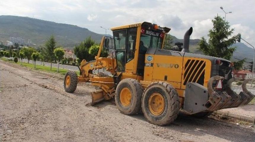 Reşadiye Mahallesinde Parke &Ccedil;alışması