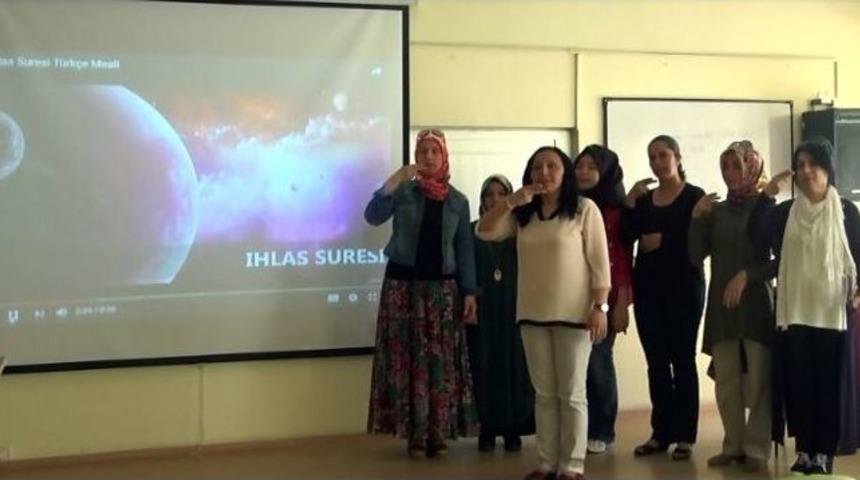 İşaret Dili İle İhlas Suresi Meali