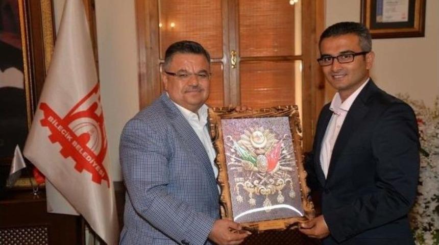 Kaymakam &Ouml;zdel&rsquo;den Başkan Yağcı&rsquo;ya Ziyaret