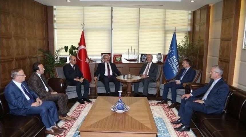 Vali Karaloğlu&rsquo;ndan Başkan Altepe&rsquo;ye Veda