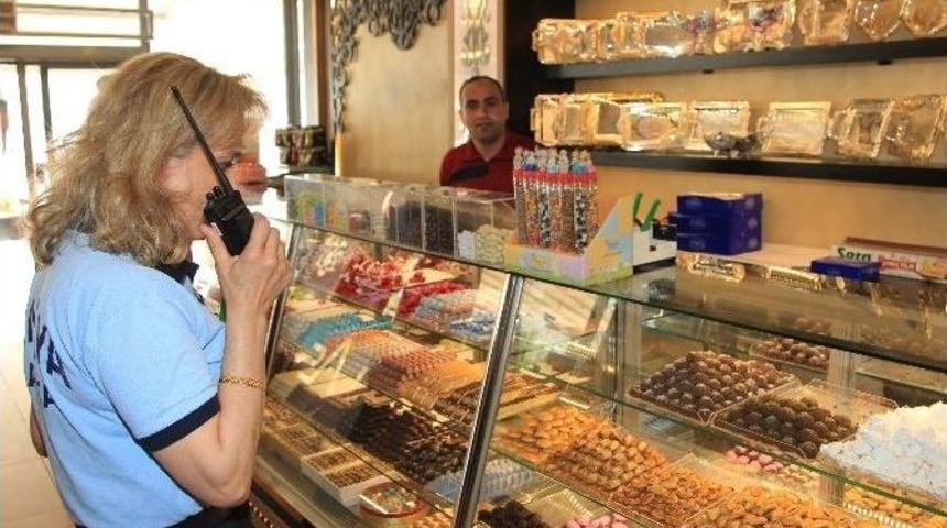 Zabıtadan Gece Gündüz Sıkı Denetim