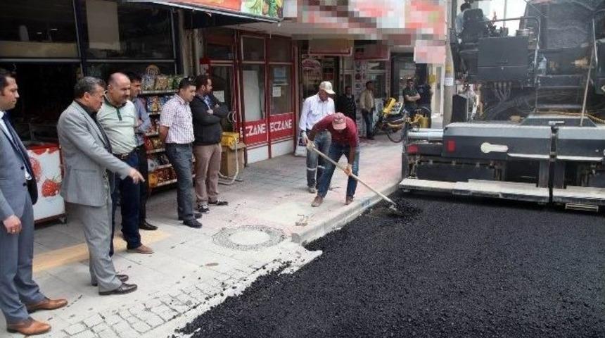 Seydişehir’de Asfaltlama Çalışmaları Sürüyor