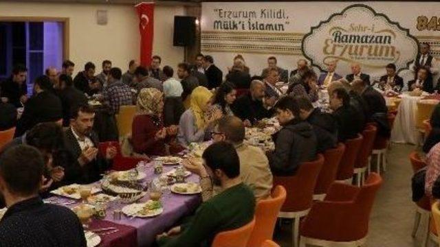 Başkan Sekmen Erzurum Bab-ı Alisi İle Buluştu