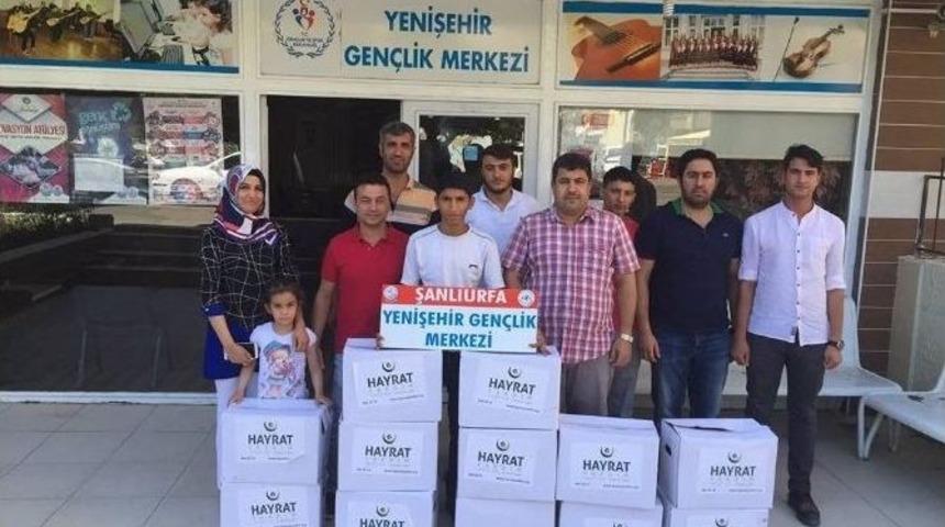 Yenişehir Gen&ccedil;lik Merkezi Yardıma Muhta&ccedil; Aileleri Unutmadı