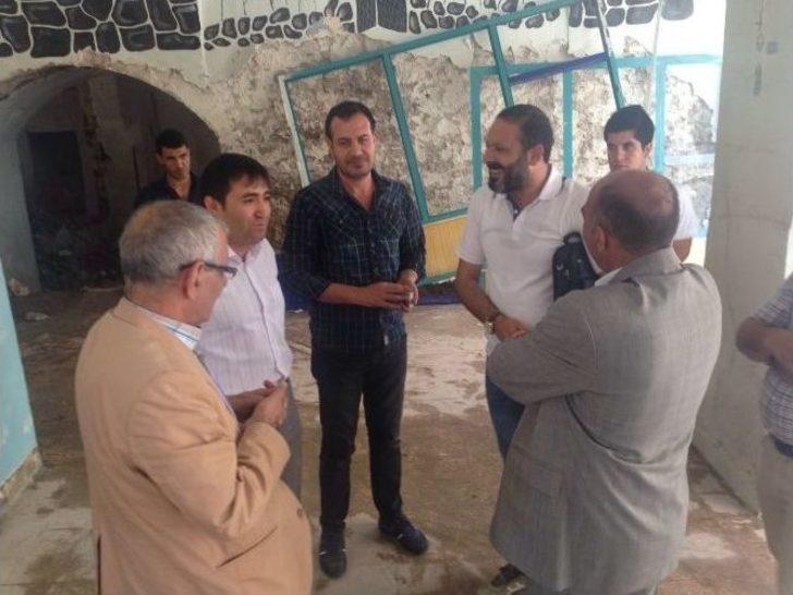 Başkanlar Ve Kaymakam Citer, Tarihi Binada İnceleme Yaptı G5