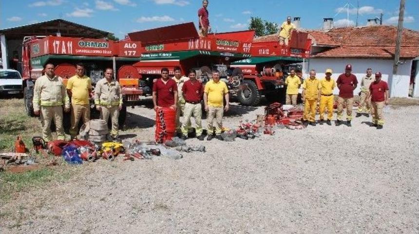 Yangına M&uuml;dahale Ekipleri Sezona Hazır