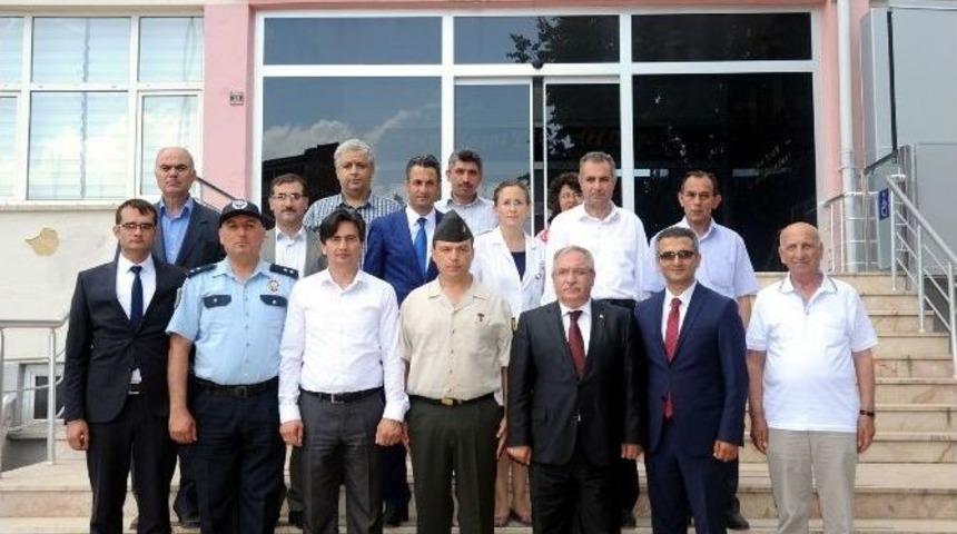 Vali Nayir’dan İlçelere Veda Ziyaretleri