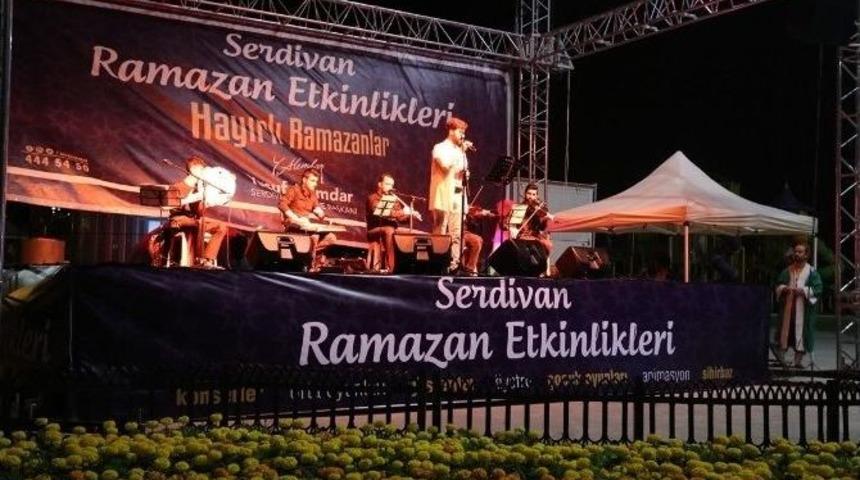 Osmanlı Gelenekleri Serdivan Ramazan Etkinliklerinde Yaşatılıyor