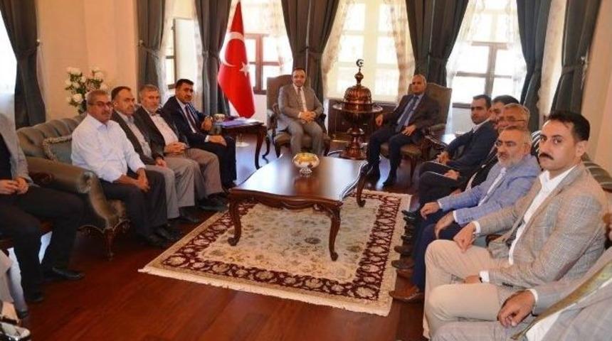 Ak Parti İl Teşkilatından Vali &Ccedil;ataklı&rsquo;ya Ziyaret