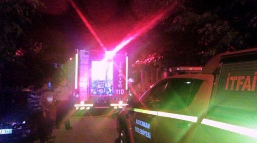 Binanın Kombi Ve Doğalgaz Tesisatı Yandı