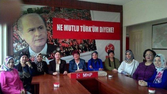 Mhp Kütahya Kadın Kolları’ndan Eskişehir’e Ziyaret