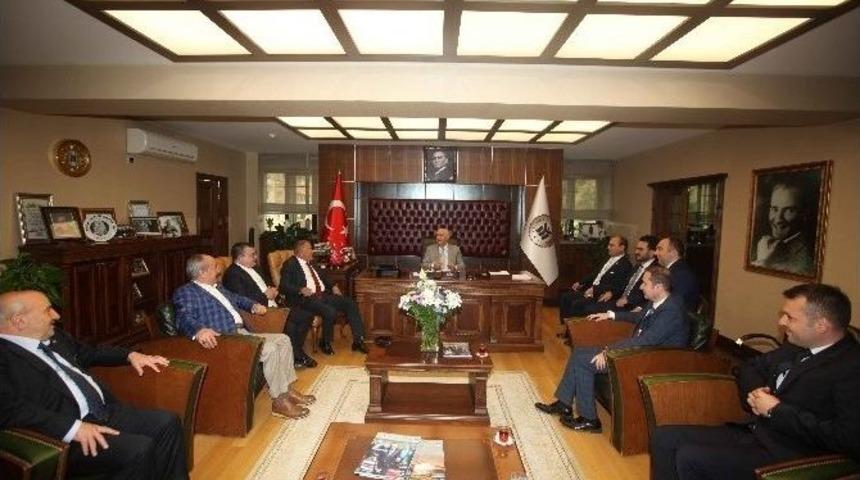 Afider Başkanı Arabacıoğlu&rsquo;dan Yenimahalle Belediye Başkanı Yaşar&rsquo;a Ziyaret