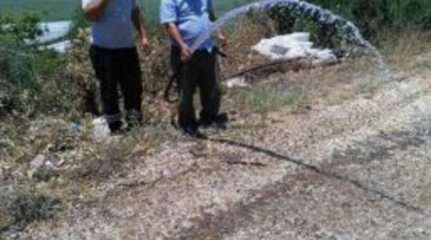 Kaş &Ccedil;etili Sokak Suya Kavuştu