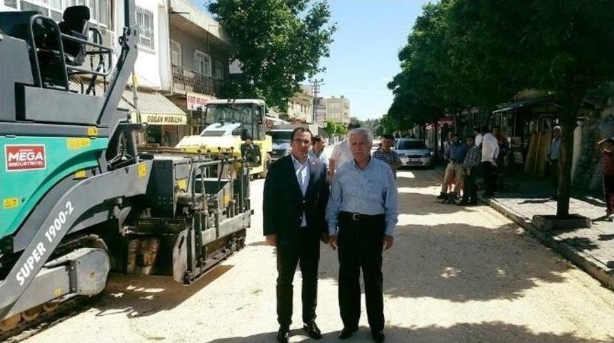 Kaymakam Kaya Ve Başkan Toprak &Ccedil;alışmaları İnceledi